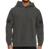 Moisture Wicking Hoodie Velcro Top
