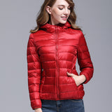 Women Winter Coats Puffer Jacket down Coat Autumn and Winter Lightweight down Jacket Hooded Autumn and Winter Women's Coat