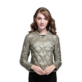 Women Winter Coats Puffer Jacket Down Coat Autumn and Winter Lightweight Down Jacket Women's Short Stand Collar Down Jacket
