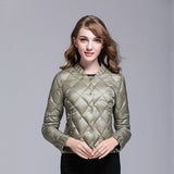 Women Winter Coats Puffer Jacket Down Coat Autumn and Winter Lightweight Down Jacket Women's Short Stand Collar Down Jacket
