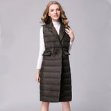 Women Winter Coats Puffer Jacket Down Coat Down Down Vest Women's Mid-Length Down Jacket Women's Coat