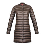 Women Winter Coats Puffer Jacket Down Coat Down Jacket Female Winter Light Round Neck White Duck Down Coat