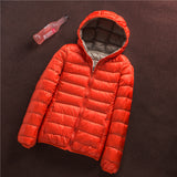 Women Winter Coats Puffer Jacket Down Coat Fall Winter Hooded Down Jacket White Duck Down Coat