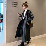 Cute Leather Jacket Autumn Coat Female