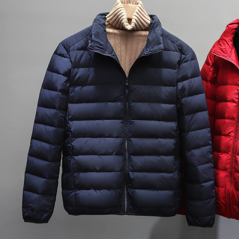 Women Winter Coats Puffer Jacket Down Coat Lightweight Down Jacket Men's Short Winter Sports Thin Section Coat