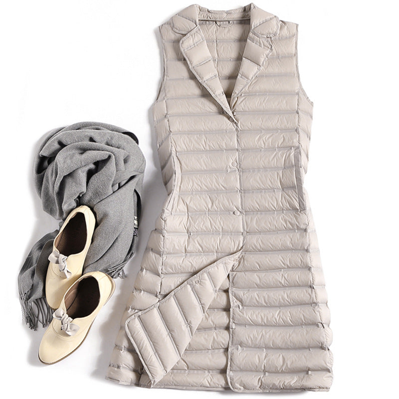 Women Winter Coats Puffer Jacket Down Coat Down Vest Armor Women's Light Suit