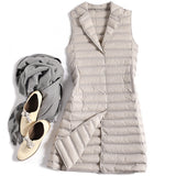 Women Winter Coats Puffer Jacket Down Coat Down Vest Armor Women's Light Suit