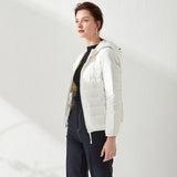 Women Winter Coats Puffer Jacket Down Coat Fall/Winter Lightweight Down Jacket Female Short Hood