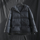 Women Winter Coats Puffer Jacket Down Coat Long Sleeve Hooded Warm Jacket White Duck Down Lightweight Down Jacket