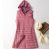 Women Winter Coats Puffer Jacket Down Coat Autumn and Winter Hooded Down Vest Women's Down Jacket Hooded