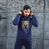 Men's Graphic Hoodie Autumn and Winter Long-Sleeved Printed Vegas Golden Knights Hooded Men's Sweater