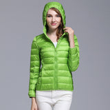 Women Winter Coats Puffer Jacket down Coat Autumn and Winter Lightweight down Jacket Hooded Autumn and Winter Women's Coat
