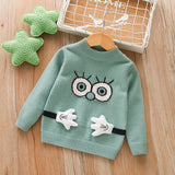 Boys Sweater Children's Autumn Knitted Pullover Multicolor Baby Cartoon Sweater