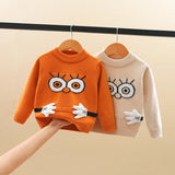 Boys Sweater Children's Autumn Knitted Pullover Multicolor Baby Cartoon Sweater