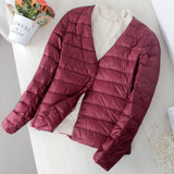 Women Winter Coats Puffer Jacket Down Coat Down Feather Liner Female Lightweight Down Jacket Female Short