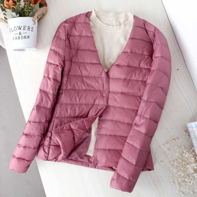 Women Winter Coats Puffer Jacket Down Coat Down Feather Liner Female Lightweight Down Jacket Female Short