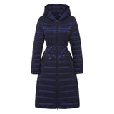 Women Winter Coats Puffer Jacket down Coat Autumn and Winter down Jacket Hooded Mid-Length Warm Waist Jacket