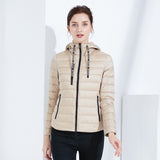 Women Winter Coats Puffer Jacket down Coat Autumn Winter Lightweight down Jacket Female plus Size Short Hood