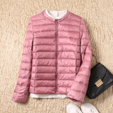 Women Winter Coats Puffer Jacket Down Coat Lightweight Down Jacket Female O-neck Short Coat Autumn and Winter Women's Clothing