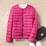 Women Winter Coats Puffer Jacket Down Coat Lightweight Down Jacket Female O-neck Short Coat Autumn and Winter Women's Clothing