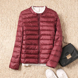 Women Winter Coats Puffer Jacket Down Coat Lightweight Down Jacket Female O-neck Short Coat Autumn and Winter Women's Clothing