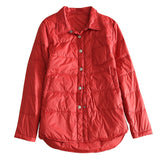 Women Winter Coats Puffer Jacket Down Coat Light Down White Duck Down Shirt Longer In The Rear
