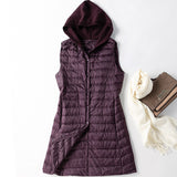 Women Winter Coats Puffer Jacket Down Coat Autumn and Winter Hooded Down Vest Women's Down Jacket Hooded