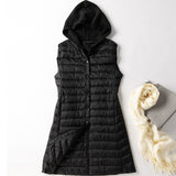 Women Winter Coats Puffer Jacket Down Coat Autumn and Winter Hooded Down Vest Women's Down Jacket Hooded