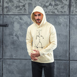 Men Graphic Hoodie Fall/Winter Travis Scott Cactus Jack Men's and Women's Printed Fleece Hooded Jacket