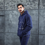 Men Graphic Hoodie Fall/Winter Travis Scott Cactus Jack Men's and Women's Printed Fleece Hooded Jacket