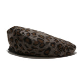 Leopard Fur Hat Beret