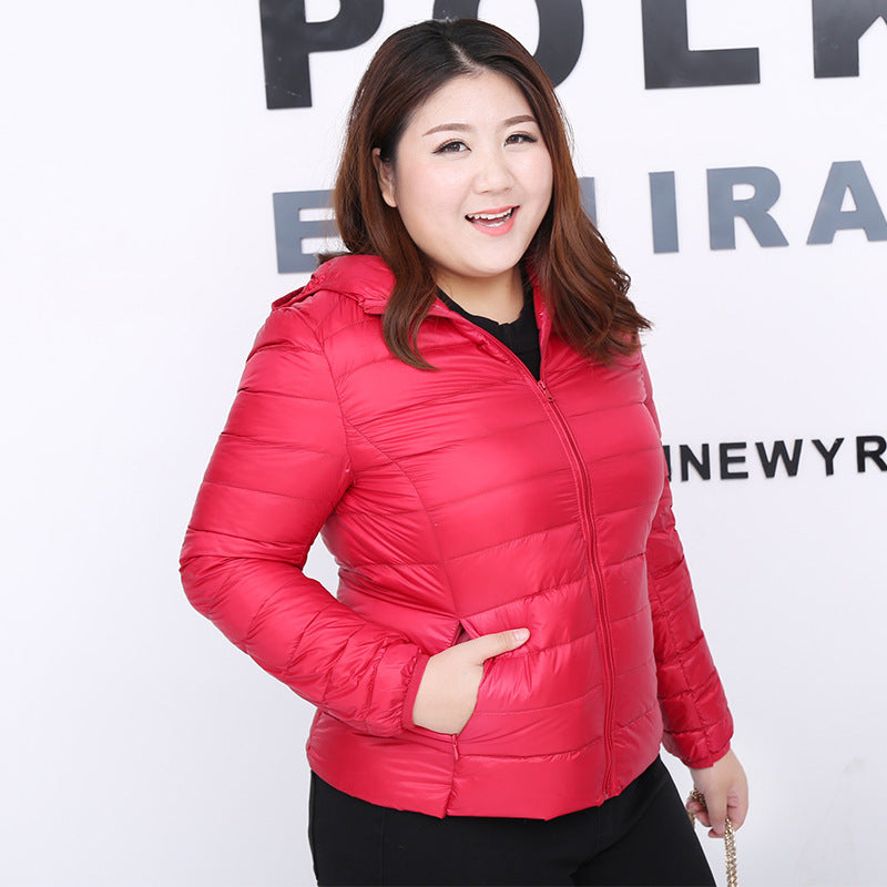 Women Winter Coats Puffer Jacket down Coat Autumn and Winter Portable Lightweight down Jacket Women Hooded