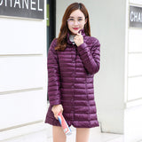 Women Winter Coats Puffer Jacket Down Coat Autumn and Winter Down Jacket Light and Thin Inner Stand Collar Coat