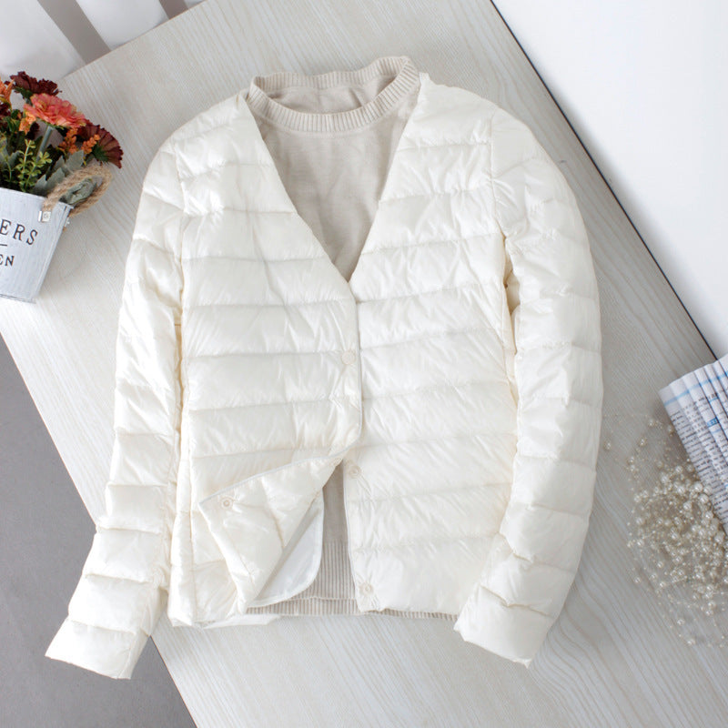 Women Winter Coats Puffer Jacket Down Coat Down Feather Liner Female Lightweight Down Jacket Female Short