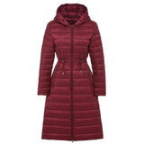 Women Winter Coats Puffer Jacket down Coat Autumn and Winter down Jacket Hooded Mid-Length Warm Waist Jacket