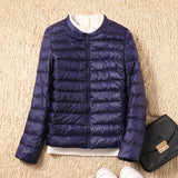 Women Winter Coats Puffer Jacket Down Coat Lightweight Down Jacket Female O-neck Short Coat Autumn and Winter Women's Clothing