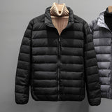 Women Winter Coats Puffer Jacket Down Coat Lightweight Down Jacket Men's Short Winter Sports Thin Section Coat