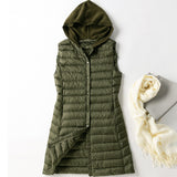 Women Winter Coats Puffer Jacket Down Coat Autumn and Winter Hooded Down Vest Women's Down Jacket Hooded