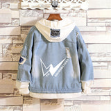 Comic Denim Jacket Anime Knight Coat Jacket Men and Women