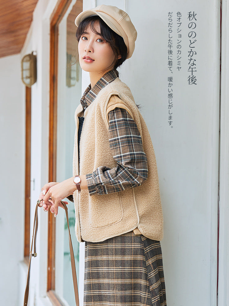 Moisture Wicking Hoodie Winter Short Loose Vest Vest Coat