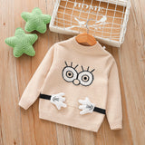 Boys Sweater Children's Autumn Knitted Pullover Multicolor Baby Cartoon Sweater