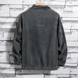 Men Denim Jacket Spring and Autumn Men Casual Denim Jacket