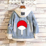 Comic Denim Jacket Men's and Women's Casual Loose Denim