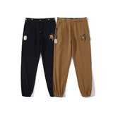 Shark Print Pant Cargo Trousers Men'S Street Fashion Shark Head Casual Pants