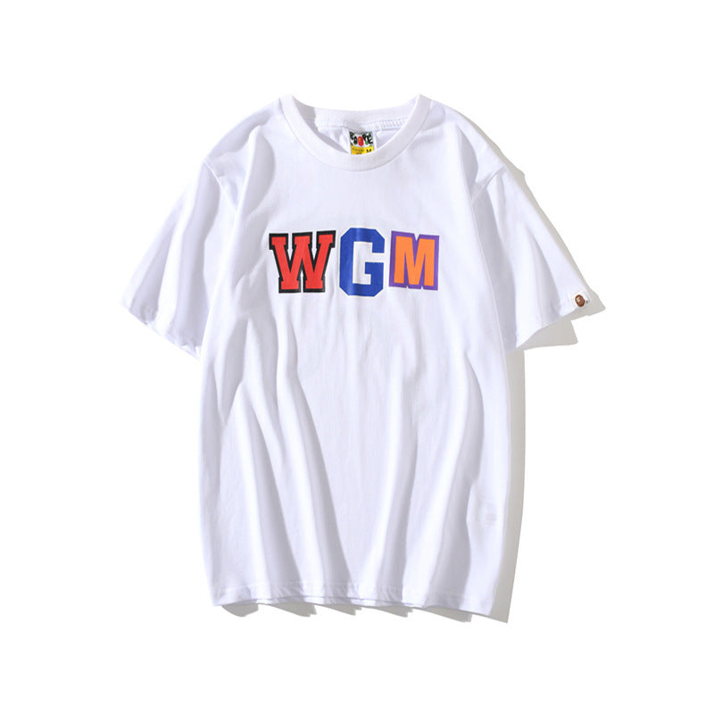 WGM Shirt Head Print Spring Summer T-shirt