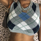 Music Festivals Rave Outfits Girls Tops Autumn and Winter Women's Clothing V-neck Sweater