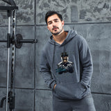 Men Graphic Hoodie Autumn and Winter Boseman Printed Men and Women Fleece Hooded Jacket Thickened Inner Wear Sweatshirt