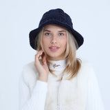 Women Winter Hats Women's Autumn Wool Bucket Hat Fashion Knitted Warm