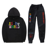 Travis Scott Astroworld Hoodie & Pant 2 Piece Set Sweatshirt Suit Fashion Casual Men's and Women's Sweatshirt