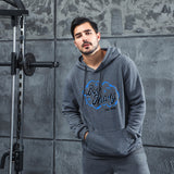 Men Graphic Hoodie Autumn and Winter Pop Smoke Print Men and Women Fleece Hooded Jacket Thickened Sweater